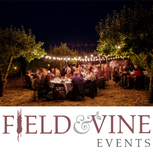 Wedding Coordinators - Catering - Field & Vine Events Graphic 2022