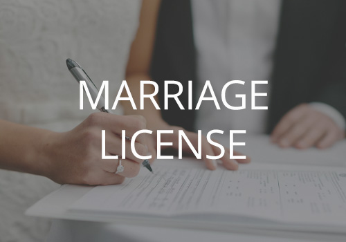 Marriage License Mobile Button