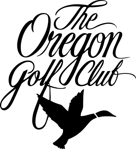 Oregon Golf Club Logo BLK