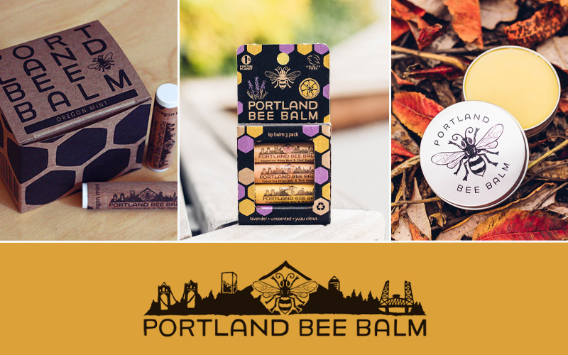 Party Favors - Portland Bee Balm Brochure Cover 2022